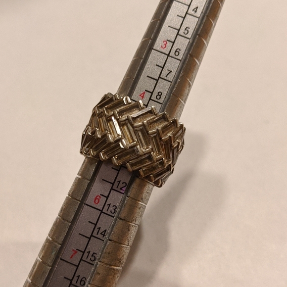 Silver and CZ Infinity Band - Picture 3 of 3